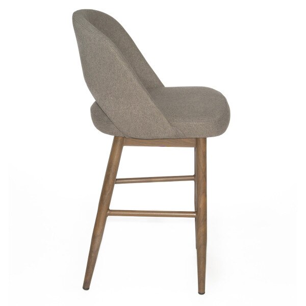 Henricks Stool slate fabric